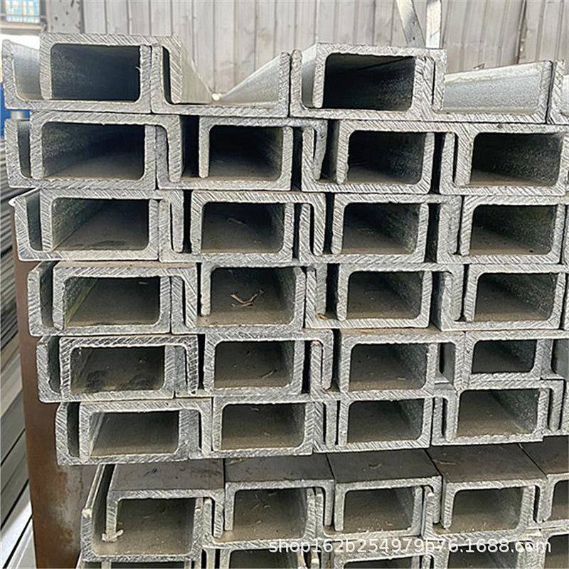 佛山q345b镀锌槽钢钢结构u型钢预埋槽钢12米定做