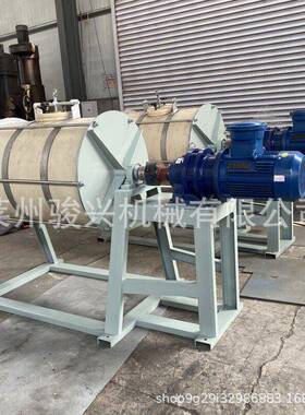 10L-2000L不锈钢卧式双层干粉球磨机聚氨酯内衬尼龙筒体球磨机
