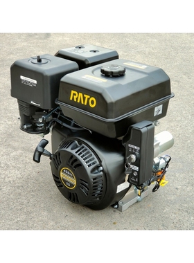 润通RATO汽油发动机190F420马路切割机卡丁车打气泵15马力epa排放