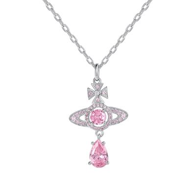 Vivanne经典水滴吊坠锁骨链