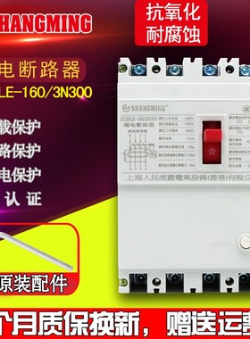人民电气漏电断路器DZ20L-160A 250A 400A 630A/4300三相四线开关