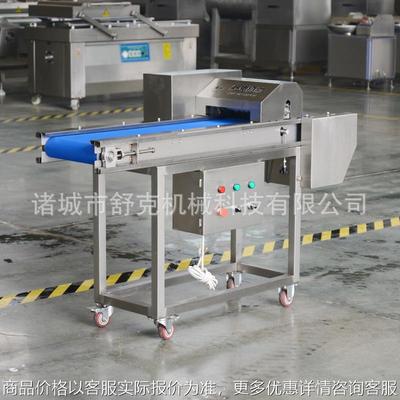 商用鸡胗十字花双头切花机 目鱼花切花设备 全自动一次猪腰花机