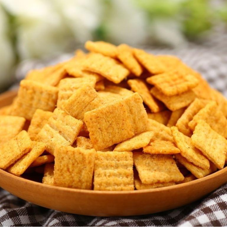 锅巴卷生产线 糯米麻花生产线 脆锅巴生产线 蔬菜卷生产线 膨化机