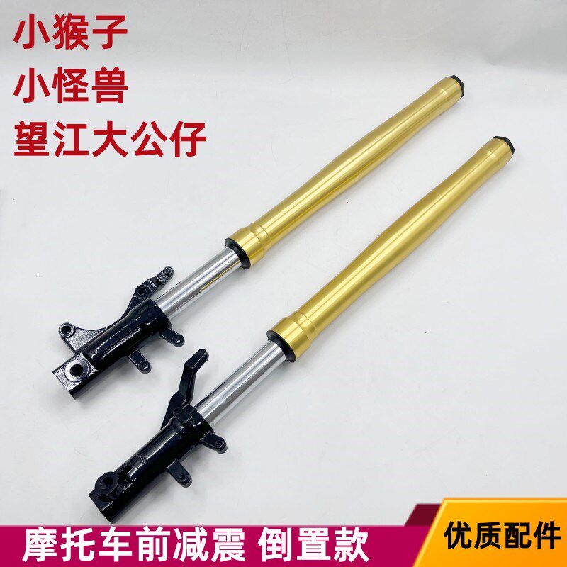 小猴子前减摩车望江大公仔前避器电摩小怪改装倒置减