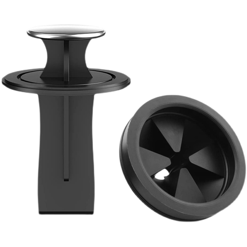 厨余食物垃圾处理器防溅圈罩水槽垃圾处理机水塞拨料器堵水配件