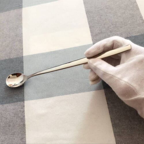 酒店长冰茶勺冰激凌搅拌勺子