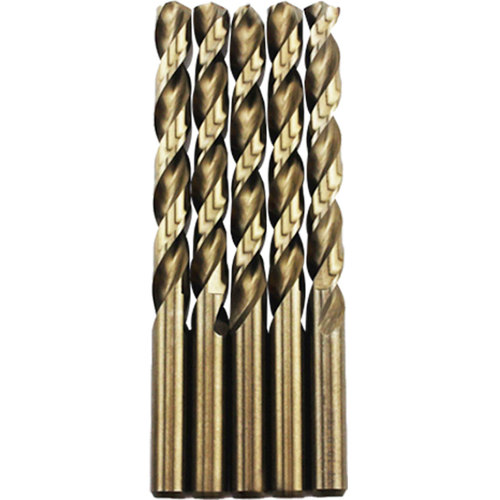 T高钴麻钻M2高速钢含钴钻铸铁专用打孔直柄钻头2..