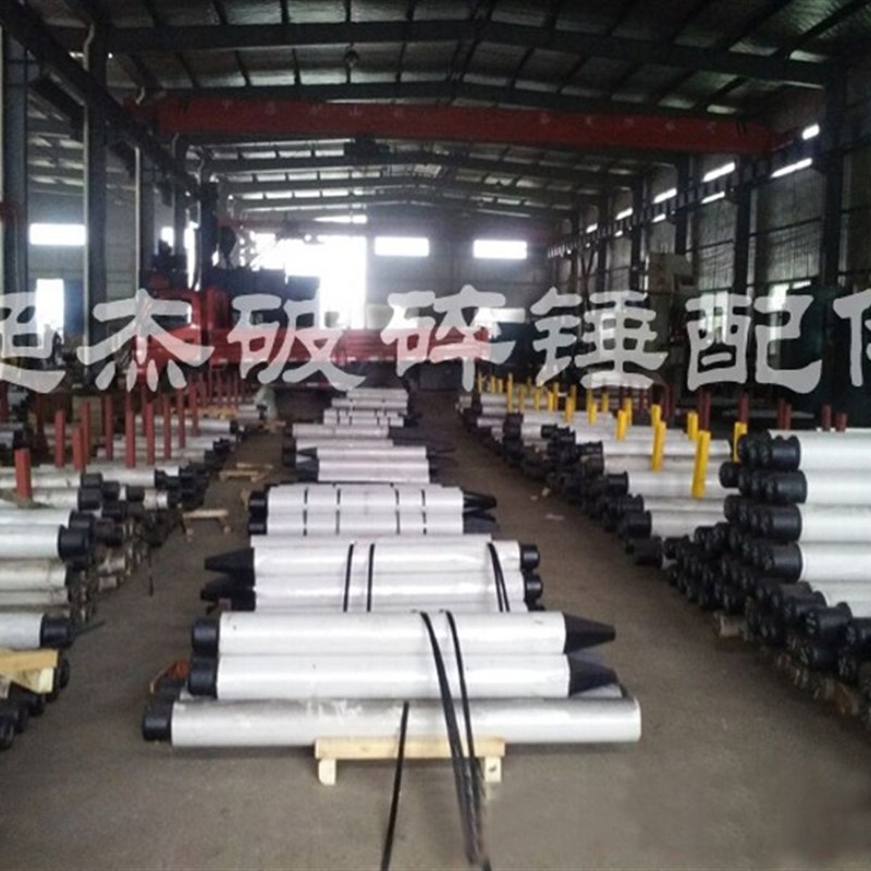 挖掘机破碎锤钎杆矿山型耐磨炮钎炮头45 68.100.140等开槽加长