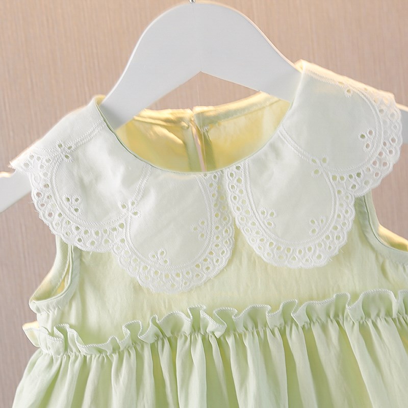 女童夏装连衣裙0-1岁2婴儿公主裙夏季薄款纯棉小女孩宝宝背心裙子