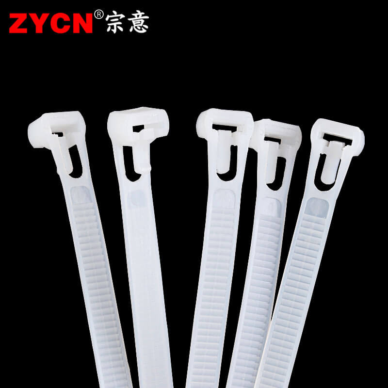 可松式扎带8*400mm活扣扎带扎线带束线带捆扎带索带轧带塑料扎带