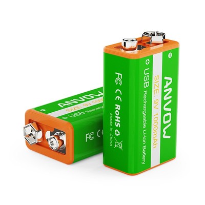 9电池U充电大容量万用表话筒吉他烟雾报警器F方块池