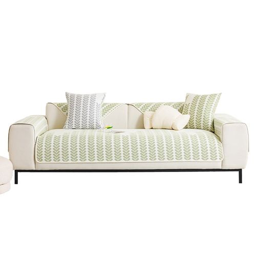 蔓越家  夏季凉豆豆冰丝沙发垫凉感沙发罩巾席子坐垫凉席夏天