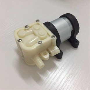 食品级12V24v隔膜泵抽水微型家用茶具鱼J缸545水泵静音电脑水冷泵