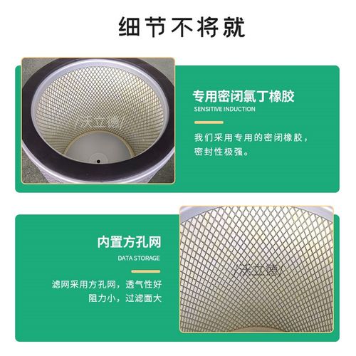 油雾分离芯玻璃纤维芯数控机床离心机工业烟雾净化收集器筒