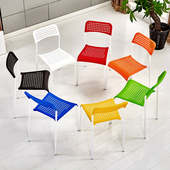 椅子现代餐椅懒人靠背椅休闲椅家用塑料学生电脑椅办公椅