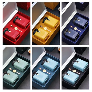 绿茶茶叶包装盒通用档半斤红茶龙井茶碧螺春陶瓷罐礼盒空盒定制