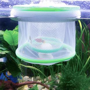 新款漂浮小鱼繁殖隔离网大号母鱼幼鱼孵化盒产卵分离网产子孵化器