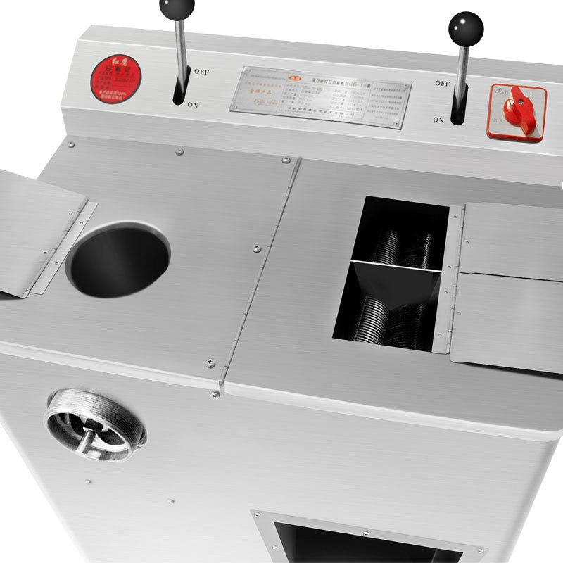 红鹰商用不锈钢绞肉机电动多功能切肉切片切丝机大功率碎肉灌肠机