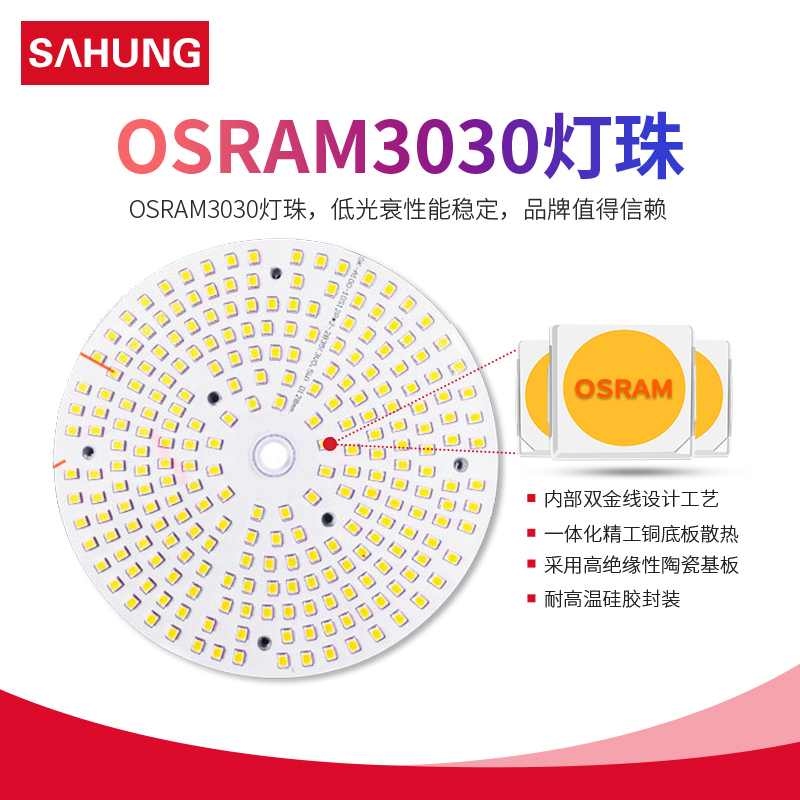 上鸿LED工矿灯50W100W150W200W250W条形厂房灯吸顶灯车间灯工厂灯