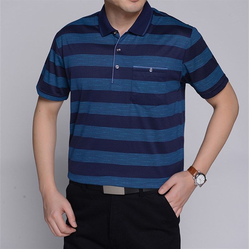 爸爸短袖t恤男夏装中年男士父亲夏季40-50岁上衣中老年人男装爷爷,男装,T恤,淘宝优惠券,粉丝福利购,淘宝优惠卷