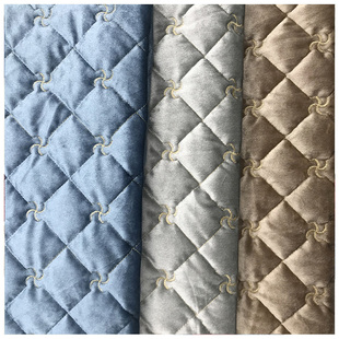 防滑沙发垫布料加棉半成品绒布面料沙发自己做罩夹棉辅料沙发布