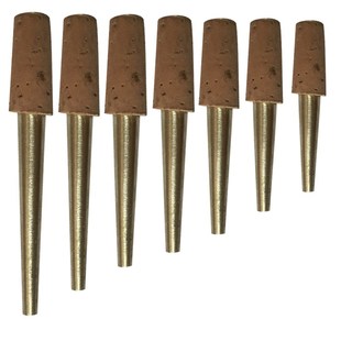 精品无缝唢呐纯白铜钦子 寸管 哨子唢呐软木子带气盘