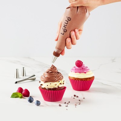 LEUE乐葵烘焙裱袋嘴笔装家用反复使用加厚大号烘培工具