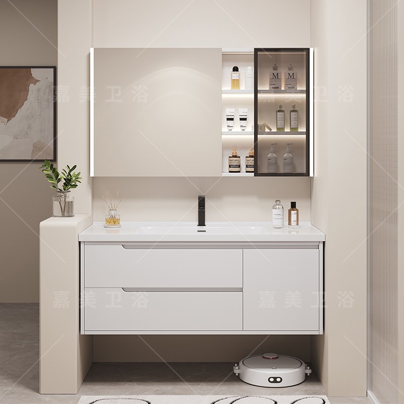 定制浴室柜陶瓷一体盆69/79厘米/89/99CM/109公分119厘米洗手盆柜