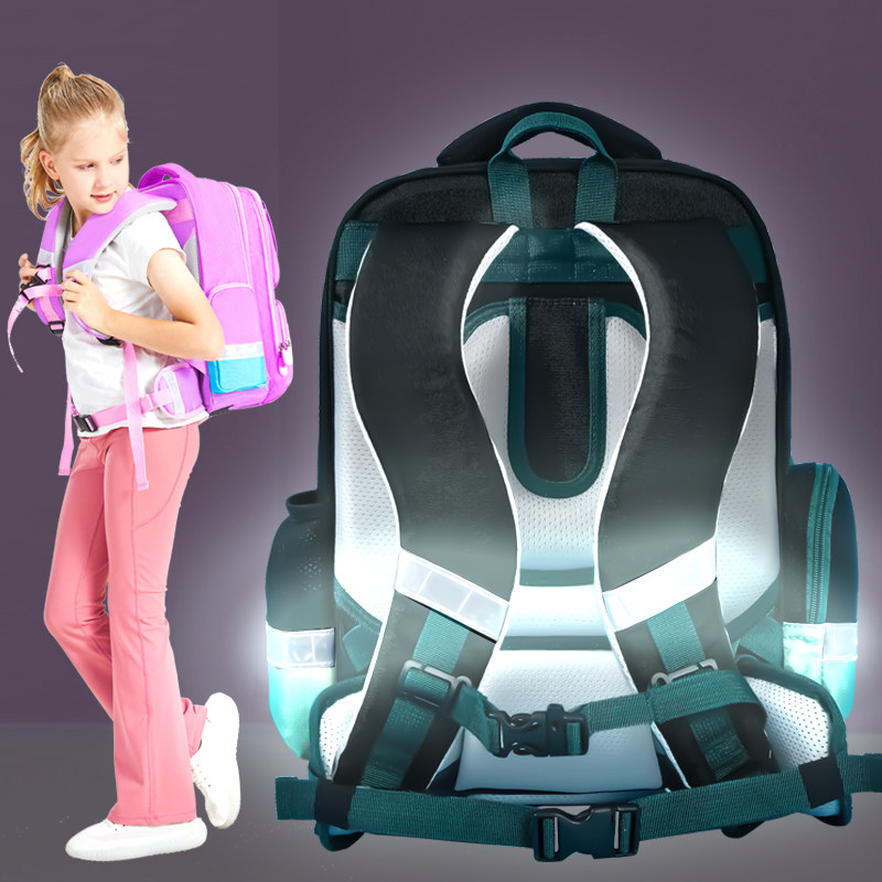 WL儿童书包男小学生男童男生女三到六年级减负护脊超轻便大容量