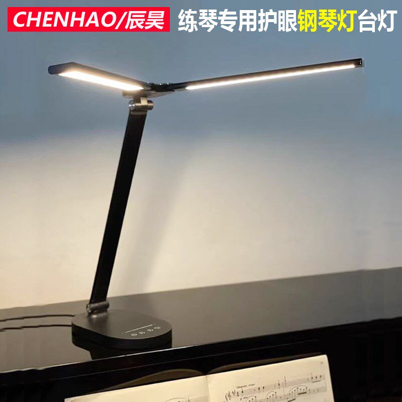 充电钢琴灯落地台灯护眼卧室床头灯学生亮乐谱灯练琴图片