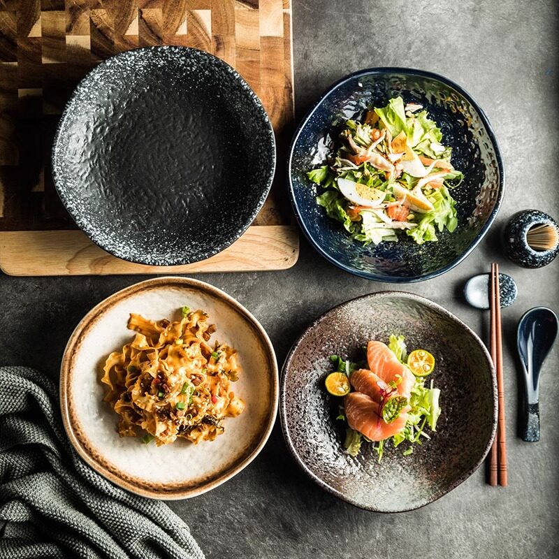 盘汤盘菜盘小吃盘沙拉盘拉面盘鱼盘炒饭盘餐具创意盘