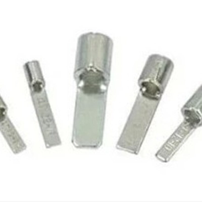 DBN12510 m紫铜 插片式端子 冷压接线端子 1平方 每包1000只