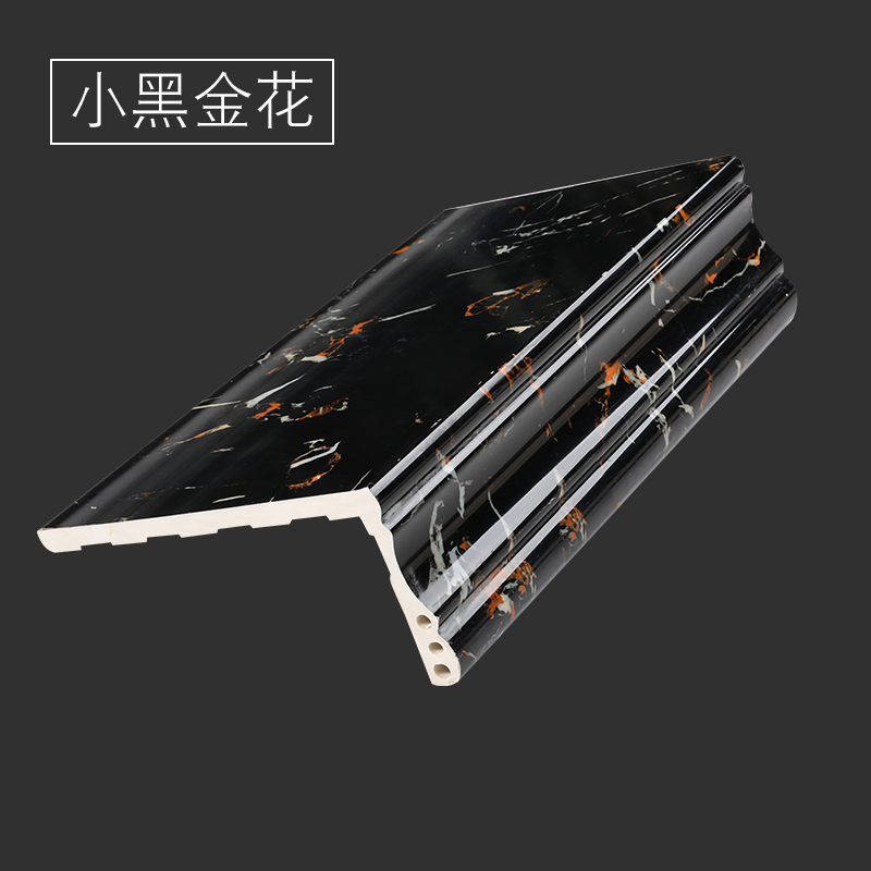 欧式石塑仿大理石窗台板 门单包板 收边装饰边框条压边条