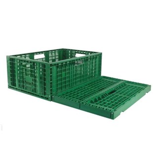 塑料折箩叠蔬6菜水果箩收纳物流筐物豪 周转箩料塑胶筐600塑 400