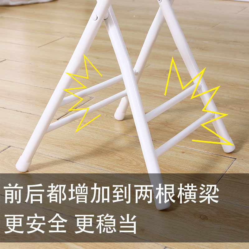 折叠椅子家用高餐椅餐桌凳小板凳宿舍便携靠背椅