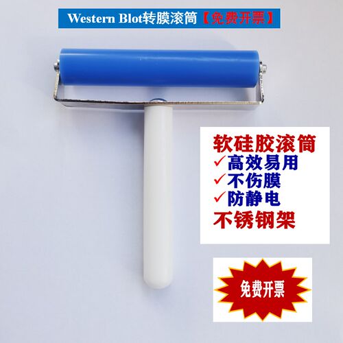 W滚轮wn赶气泡滚筒蛋白转膜硅胶滚子厘米