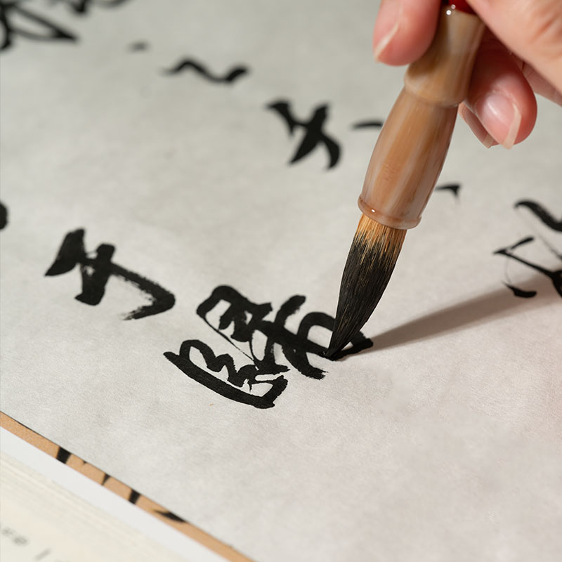 善琏湖笔毛笔书法专用软笔狼毫兼毫套装初学湖笔专业级羊毫楷书隶