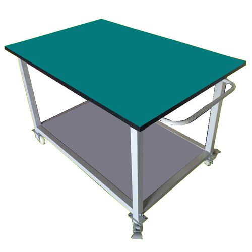 层防静电工作台周转车带轮子车间流水线推车台工具桌