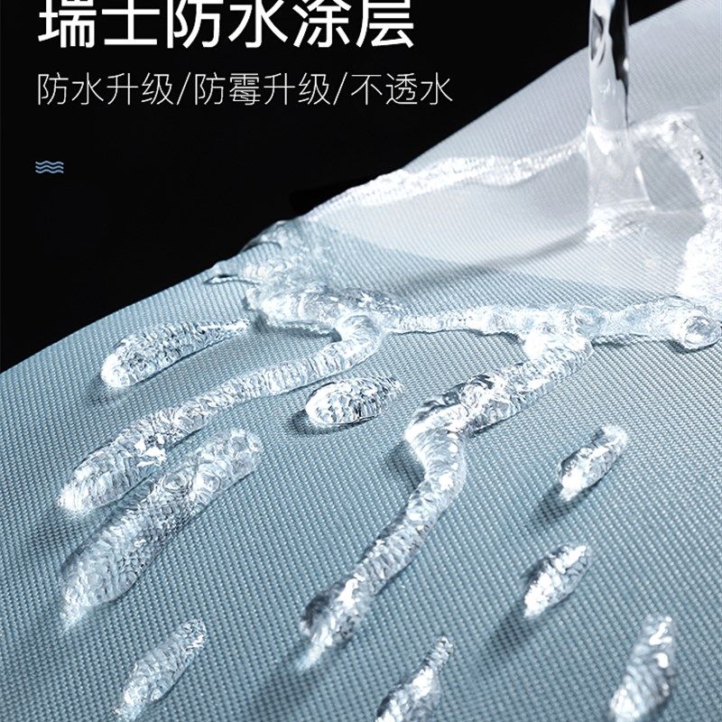浴帘浴室高档隔断防水布挂帘洗浴帘子免打孔加厚防霉隔水帘