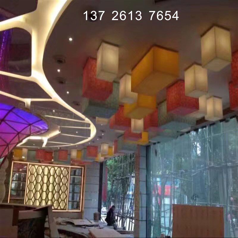 人造树脂透光石透光板天吊顶背景墙茶几灯罩装饰材料厂家