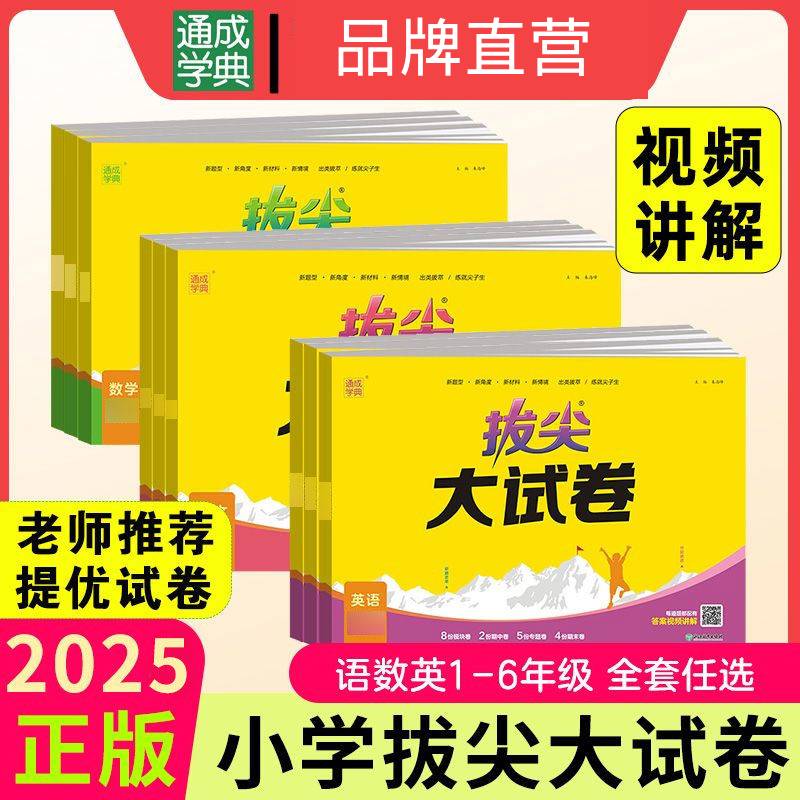 通成学典2025小学拔尖大试卷