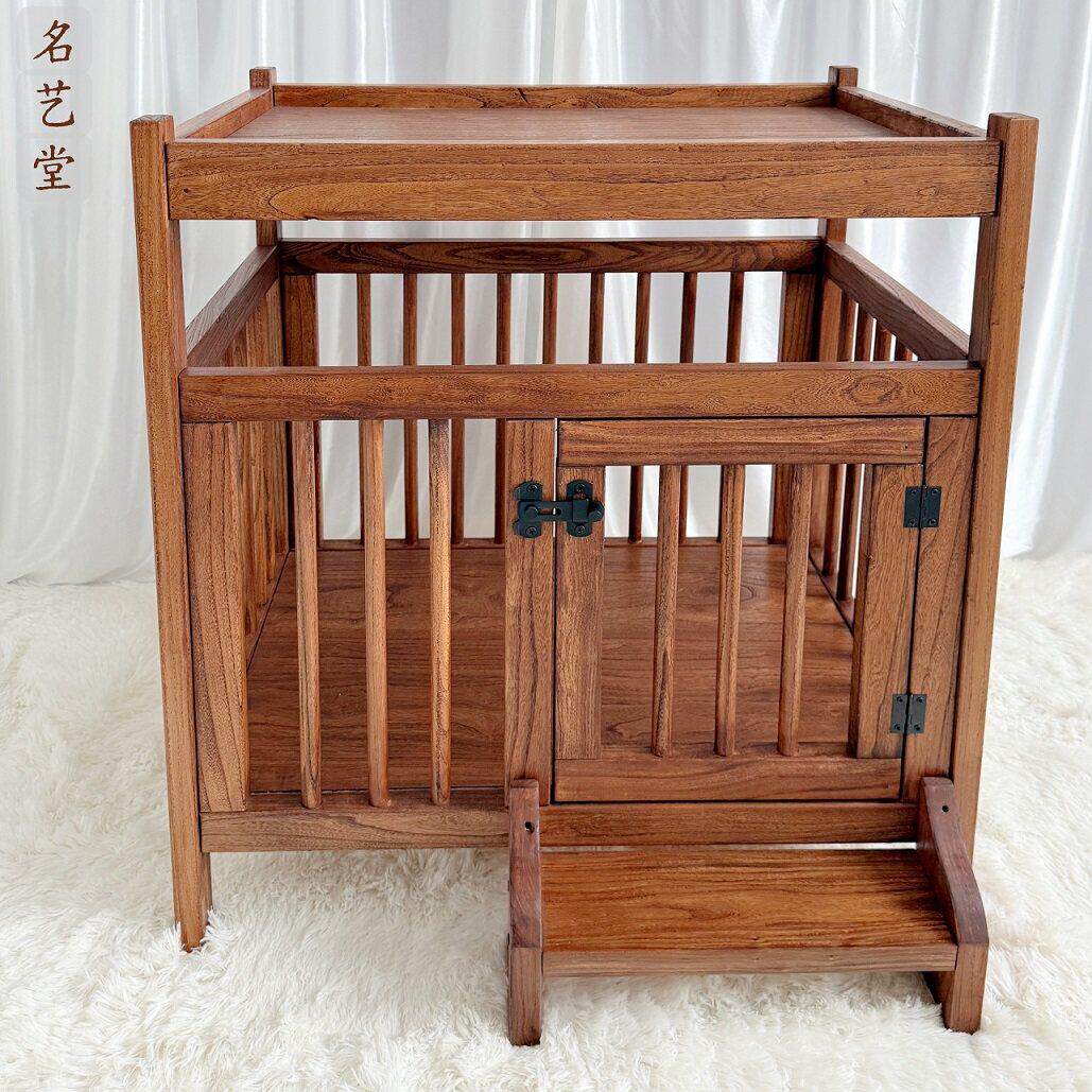 狗笼子专用实木狗窝家具式木质别墅室内金毛边牧中大型犬宠物笼子