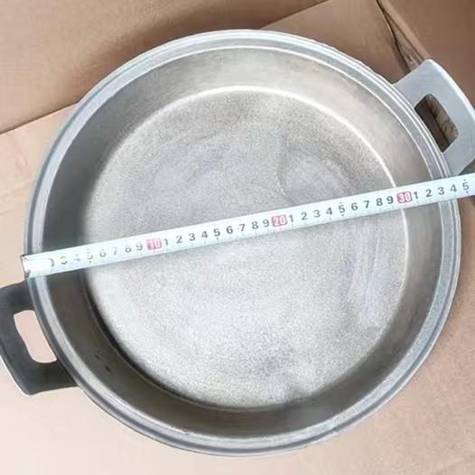 平底锅纯手工铸铝不粘锅煎锅煎饼果子煎蛋牛排燃气灶家用商用烙饼