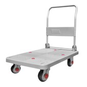 Uniilen超静手推车平板车推货车搬运车拖车折叠小推车拉货车