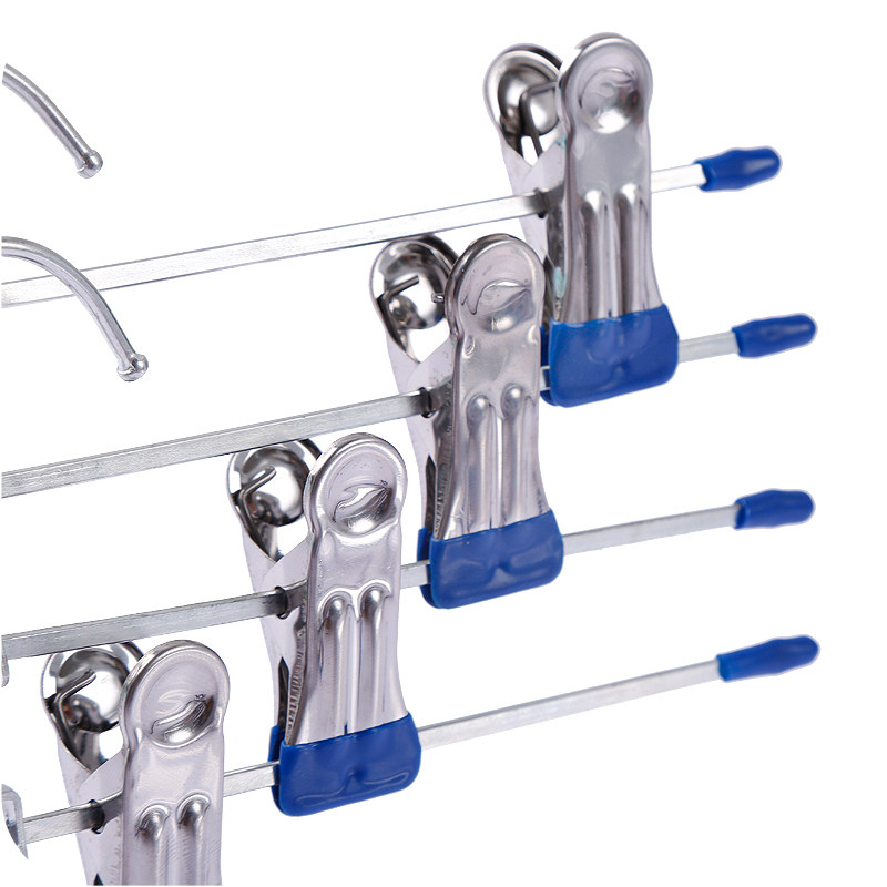 金属裤架衣架夹无痕加粗带夹裤夹子浸塑晾晒挂衣架家用西裤架防滑,收纳整理,裤/裙架,淘宝优惠券,粉丝福利购,淘宝优惠卷