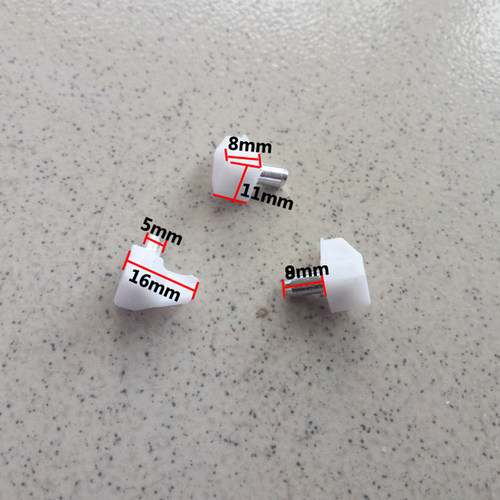 塑料白色层板托隔板搁板支架活动木板托架物酒柜固定