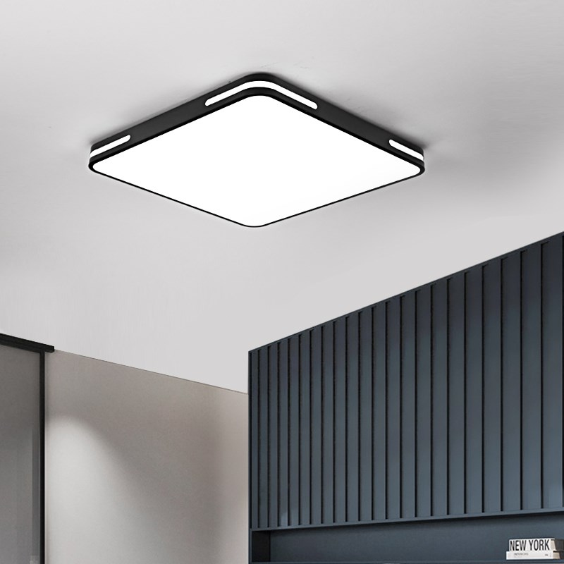 灯具超薄led吸顶灯简约现代长方形大气家用客厅灯圆形书房卧室灯