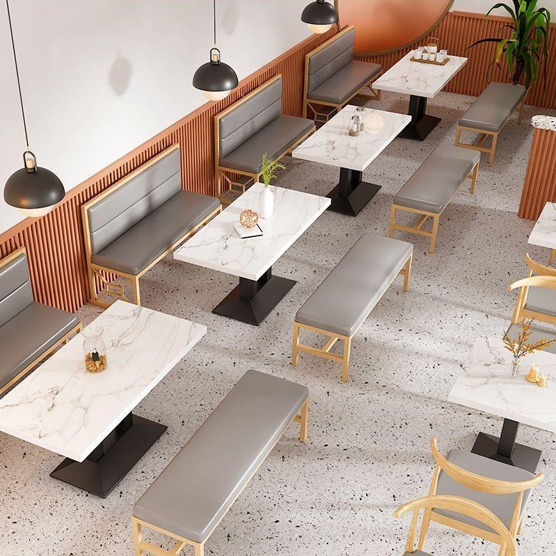 奶茶汉堡甜品店铁艺卡座沙发咖啡吧小吃饭店餐饮店商用桌椅