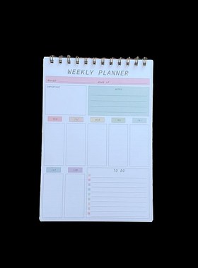 Dil lnne weel lnne日计划本周计划本线圈本便签本