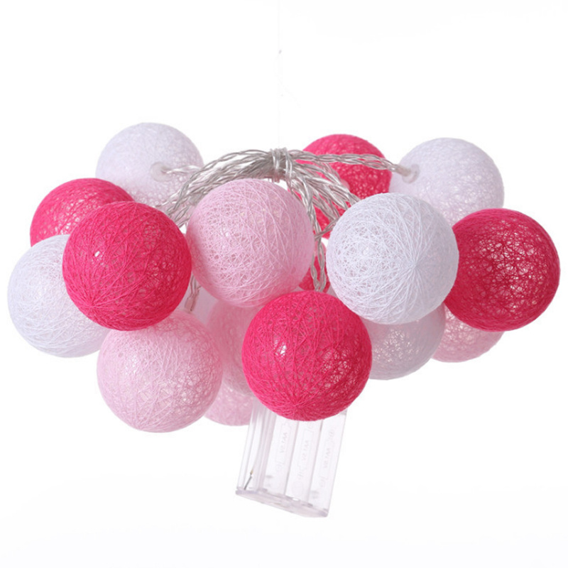 儿童帐篷创意灯饰搭配装饰品棉球灯